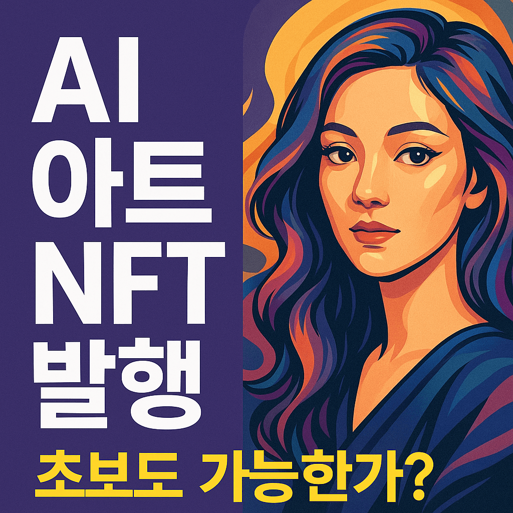 AI 아트 NFT 발행, 초보도 가능한가