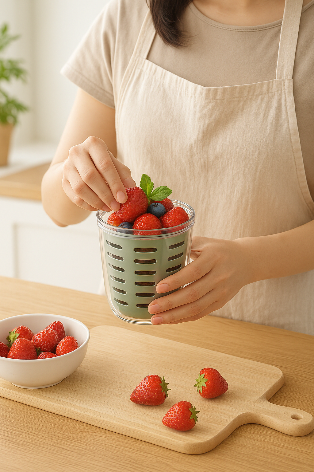 니프리 다이어트 1단 도시락 런치팟 포크 세트 – 간편함과 휴대성을 한 번에