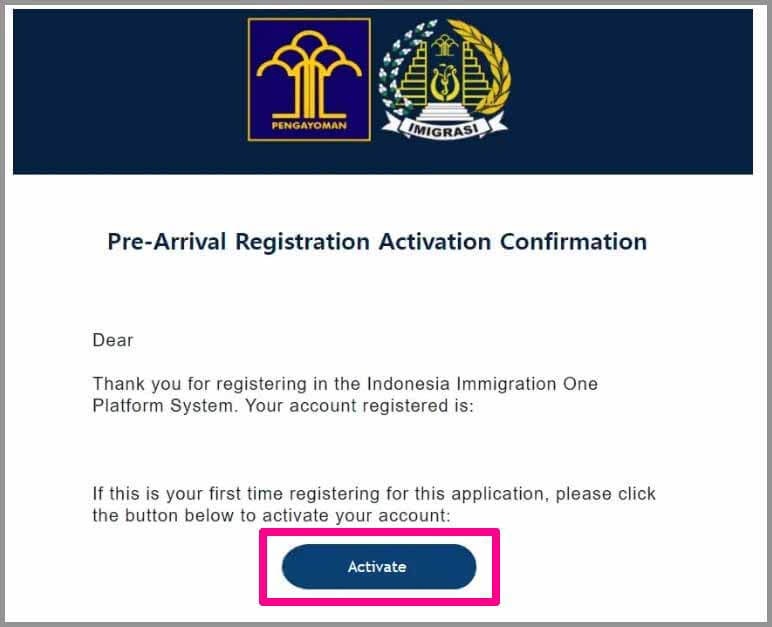 발리비자발급방법