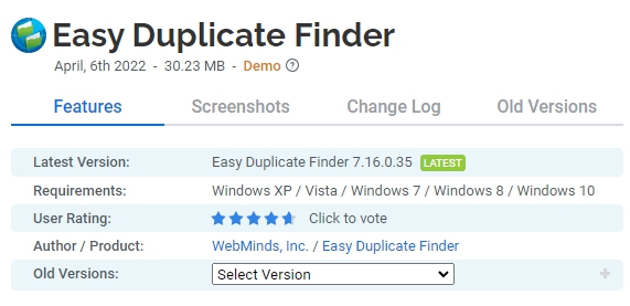 Easy-Duplicate-Finder
