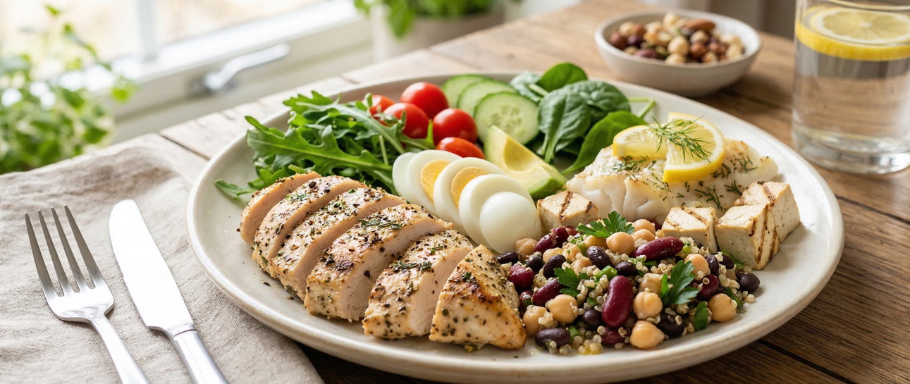 저지방 고단백 식단 구성 완전 가이드