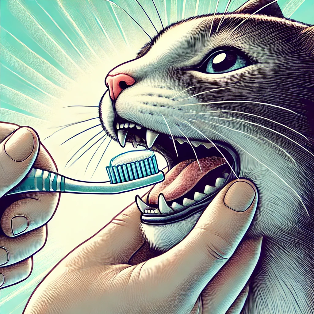 고양이 치아 건강 관리법