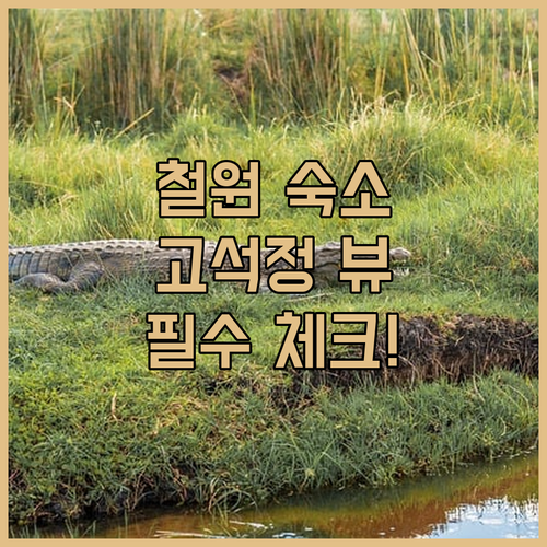 고석정 한탄강 여행 가기 좋은 철원 ..