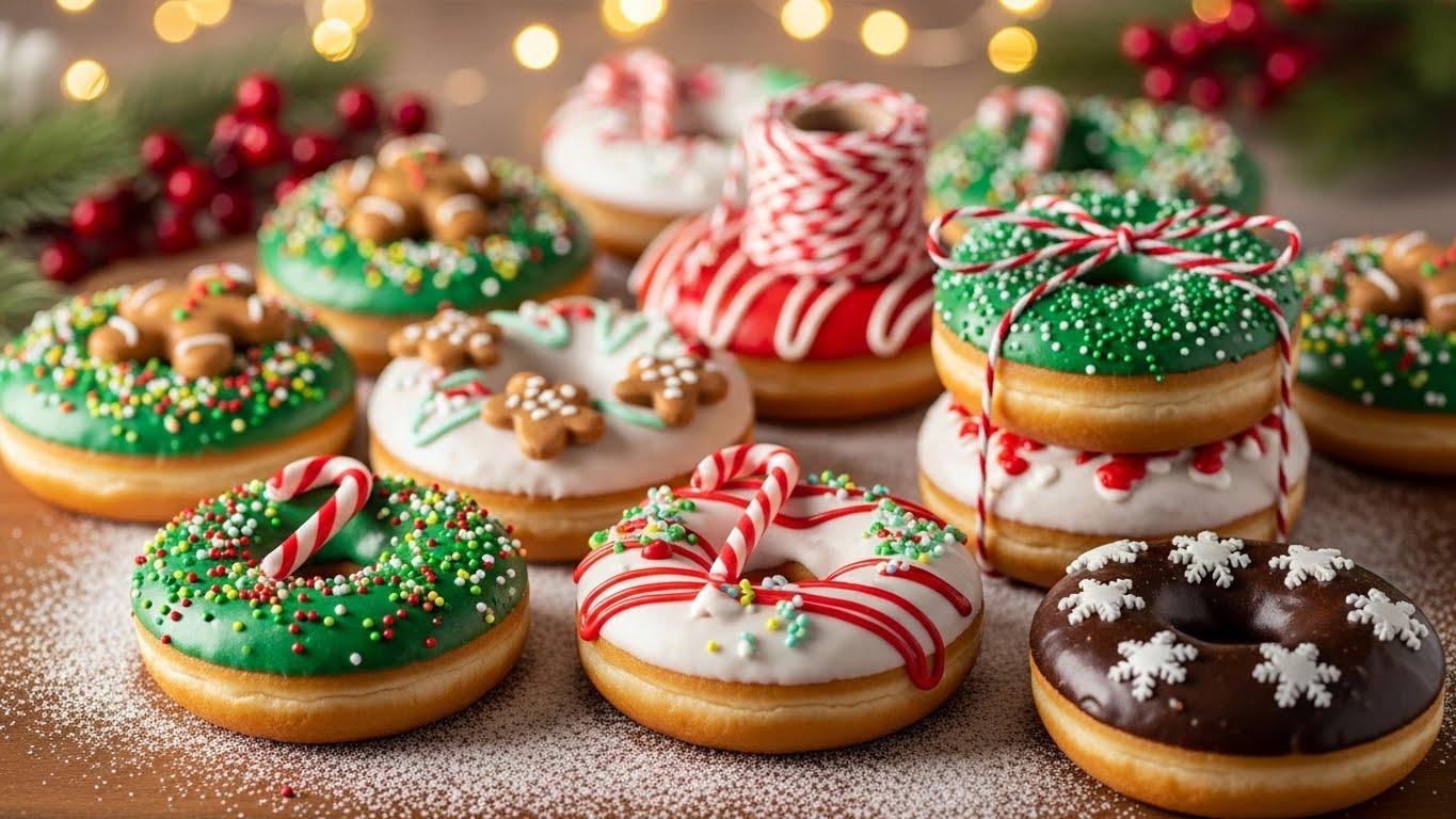 크리스마스 도넛