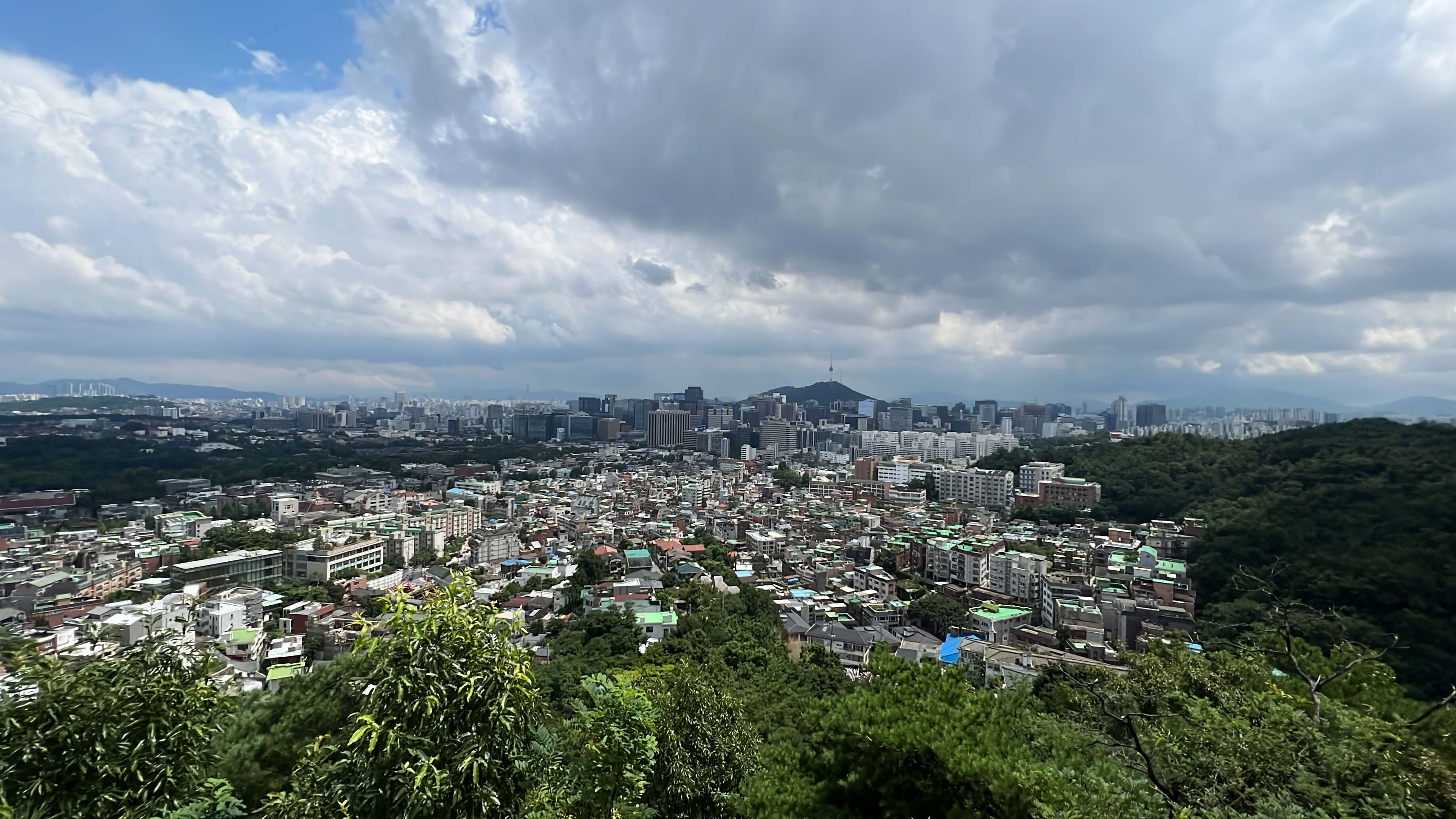 인왕산-무무전망대에서-본-풍경