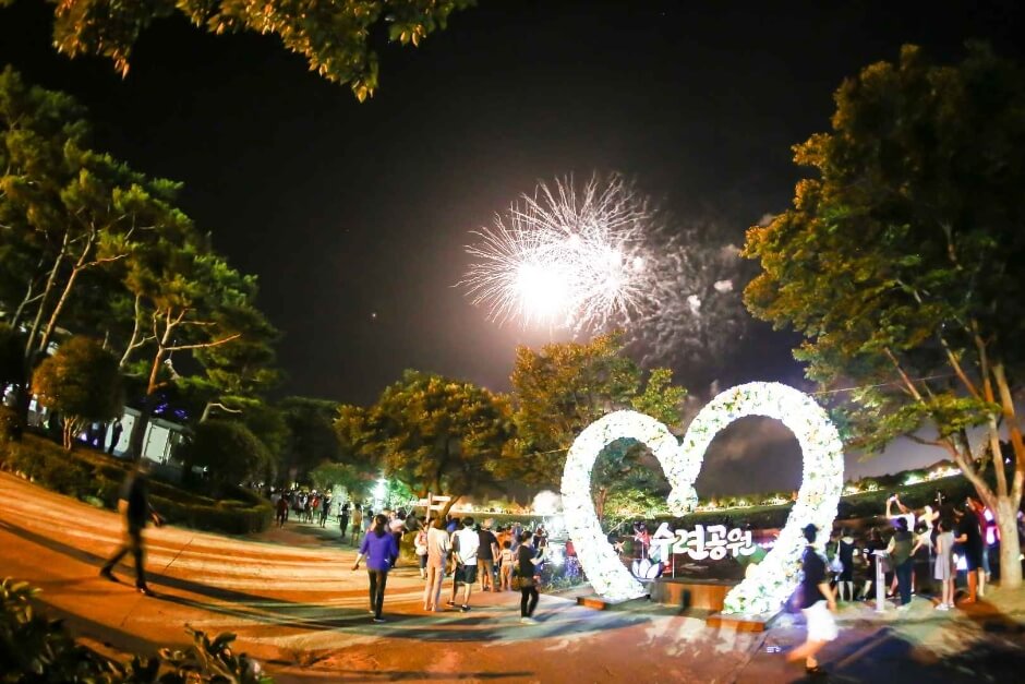 회산백련지-무안연꽃축제