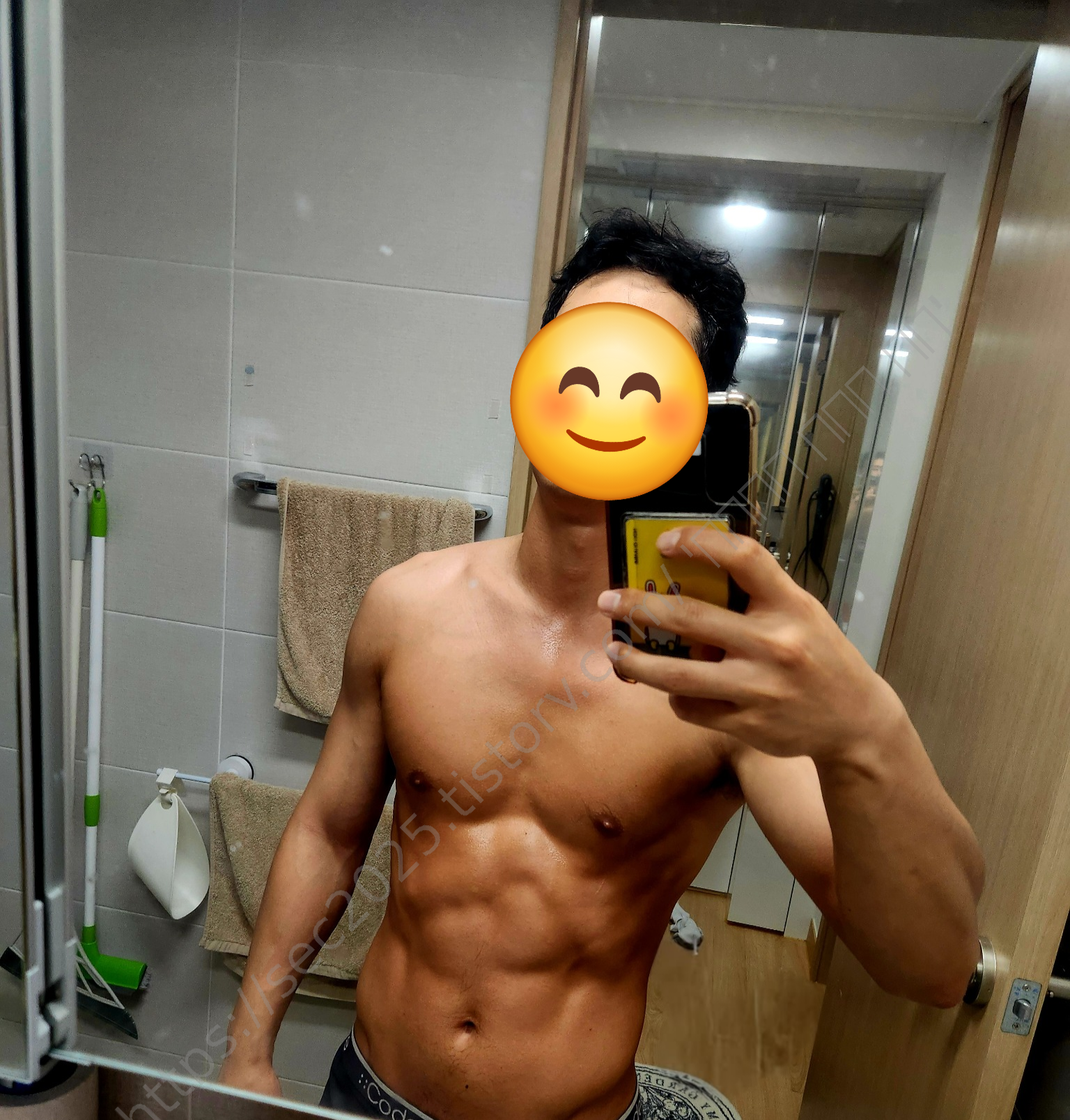 운동 후 바디체크