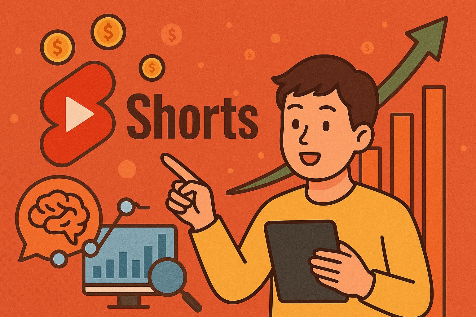 유튜브 쇼츠 수익화하는 크리에이터 인포그라픽