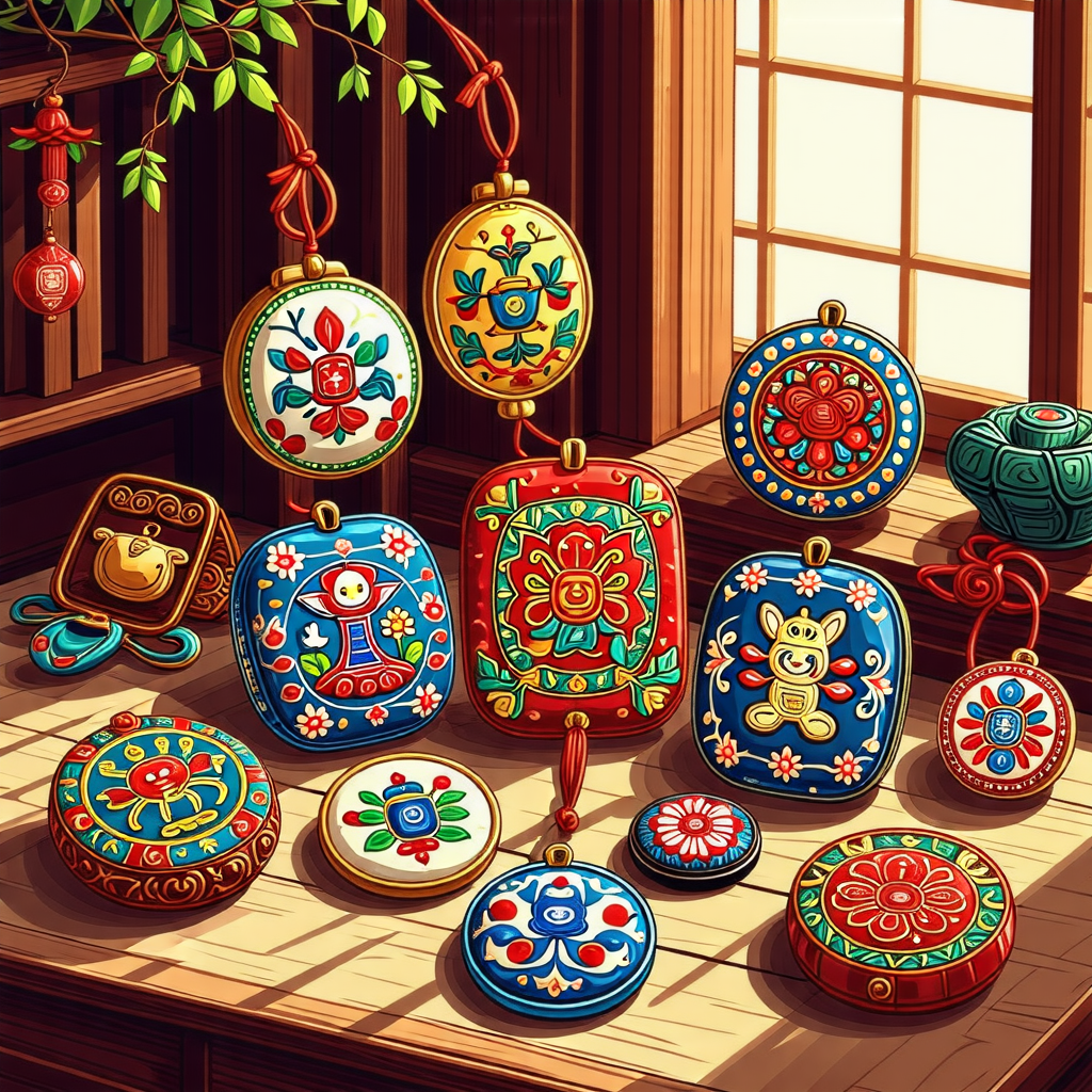 호안석팔찌 붉은실 팔찌 삼재풀이 뜻 액막이 명태 북어 키링 염주 등 액운퇴치