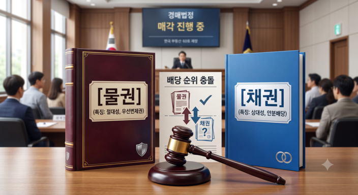 경매 물권과 채권