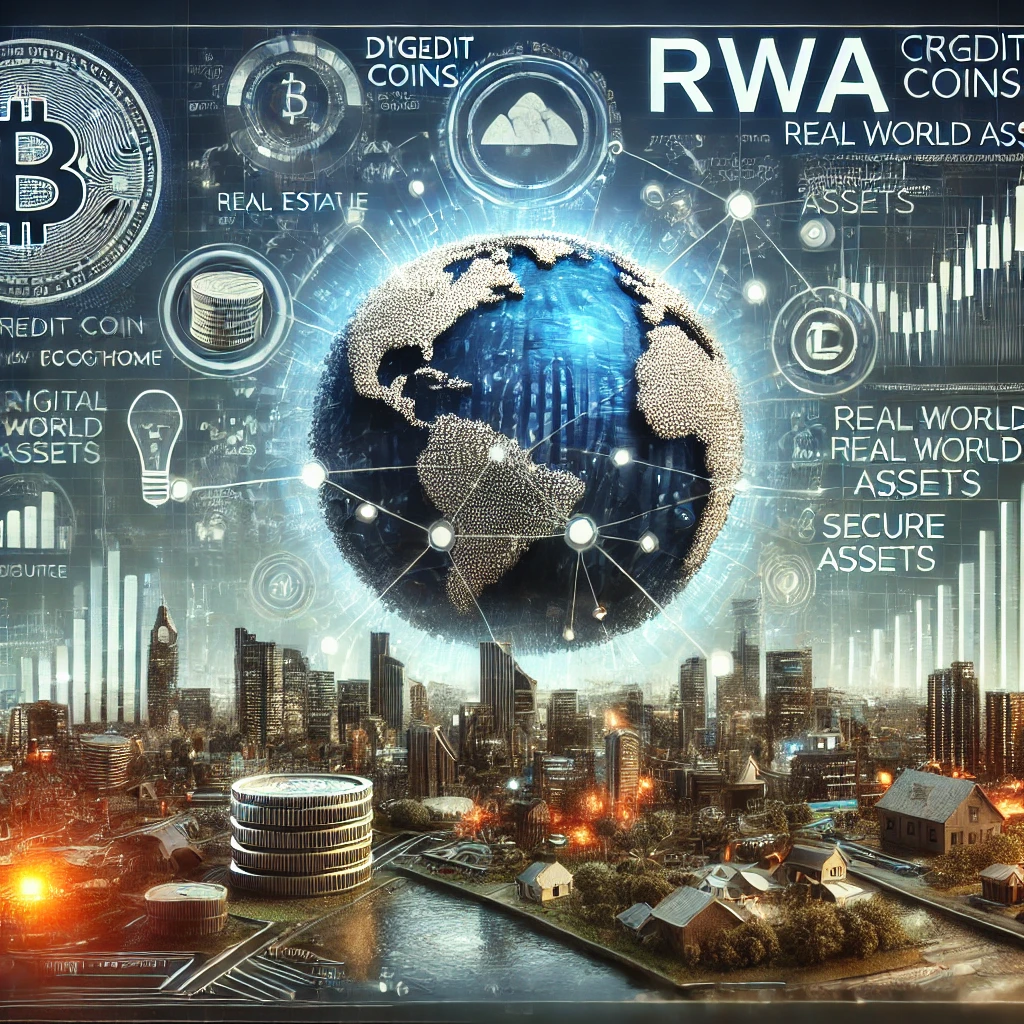 크레딧 코인과 RWA 생태계와 관련된 이미지