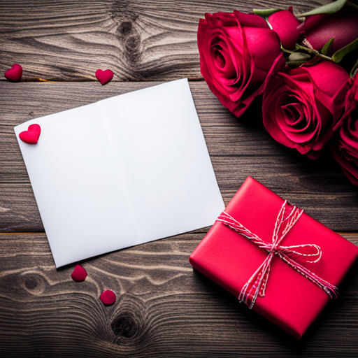 사랑의편지와선물
