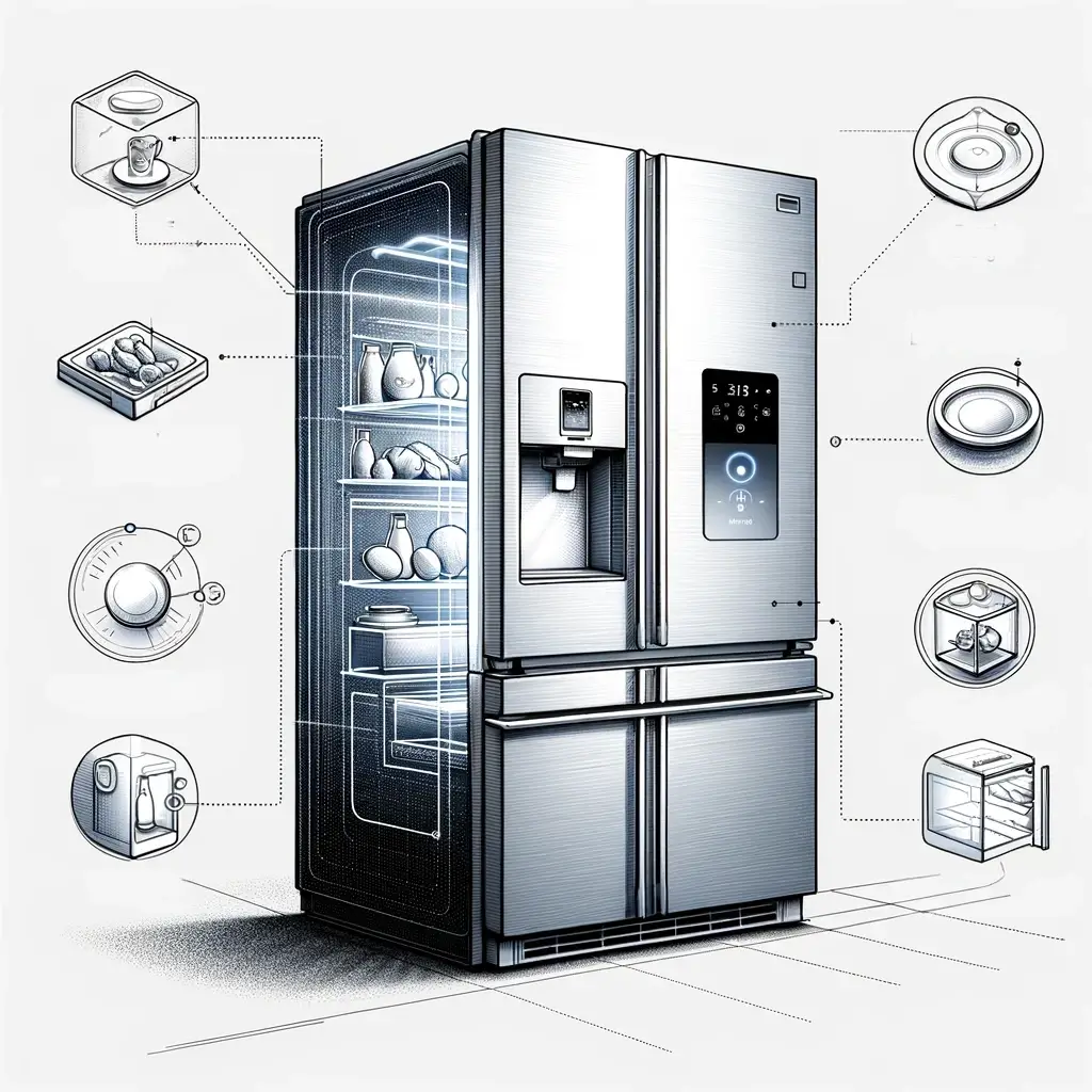 감성공학이 적용된 냉장고