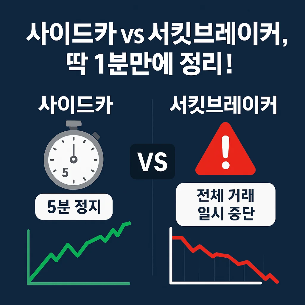 2025년 최근 사이드카 발동 정리, 주식시장 흐름은?