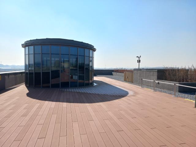 익산 백제 왕궁박물관 / 옥상정원