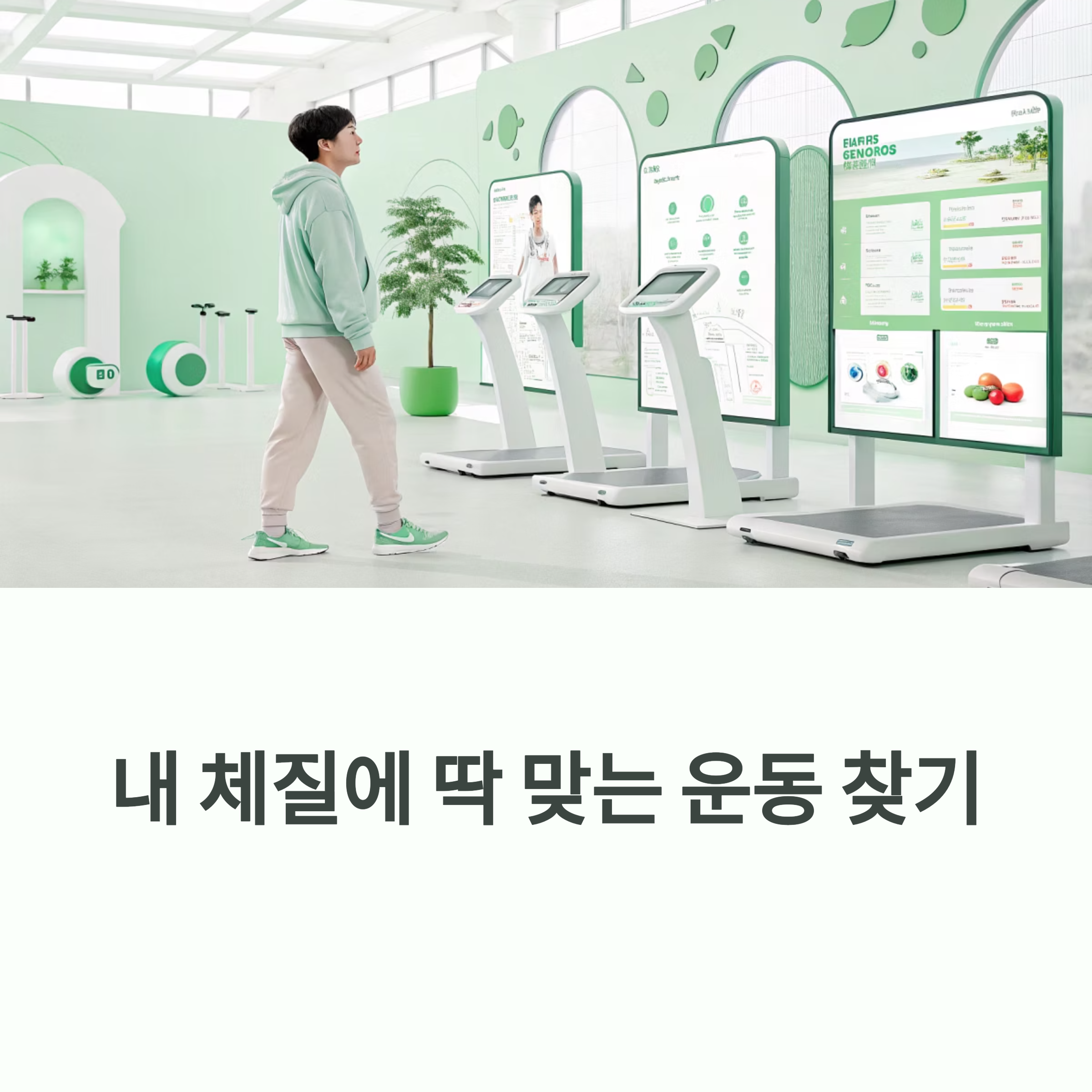 내 체질에 딱 맞는 운동, 어떻게 찾을까? 에 대한 이미지