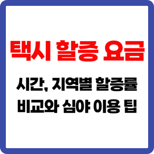 택시 할증 요금 시간, 지역별 할증률 비교와 심야 이용 팁