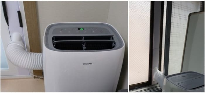 이동식에어컨설치후기