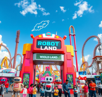 경남창원 로봇랜드 그림