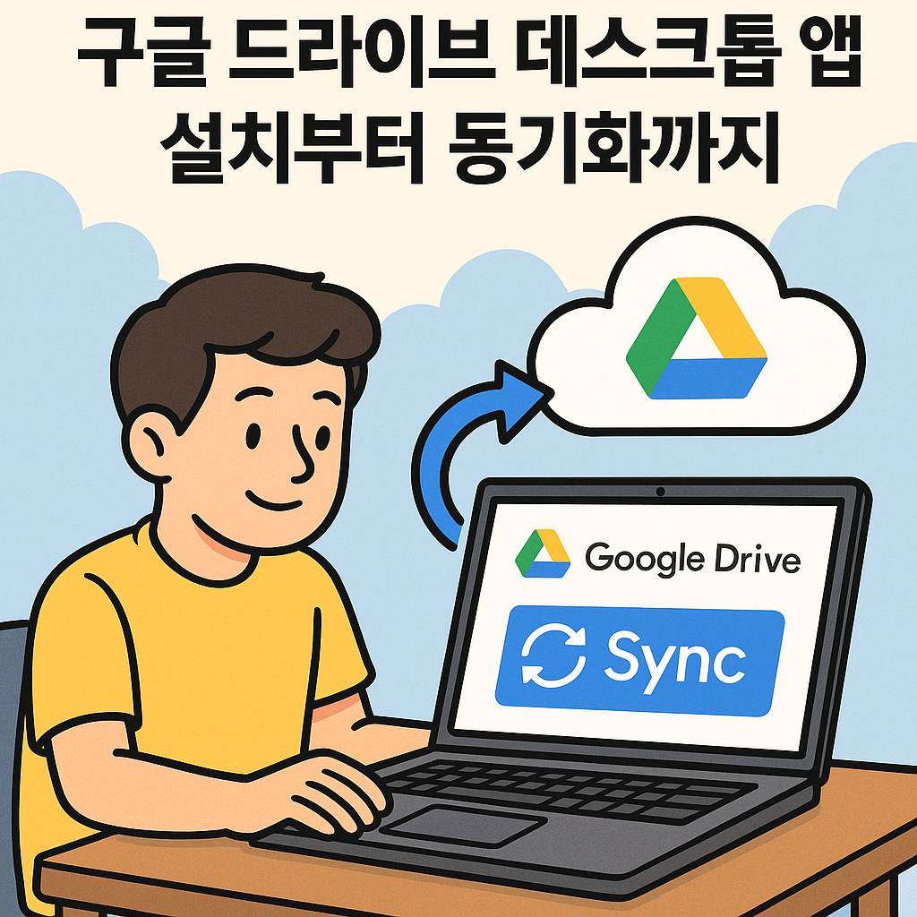 구글 드라이브 데스크톱 앱 설치부터 동기화까지 한 번에