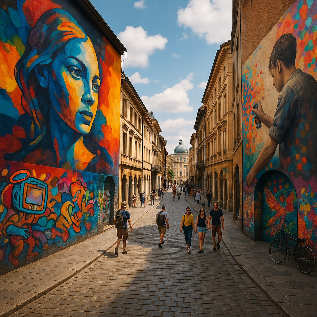 서유럽 거리 예술과 벽화