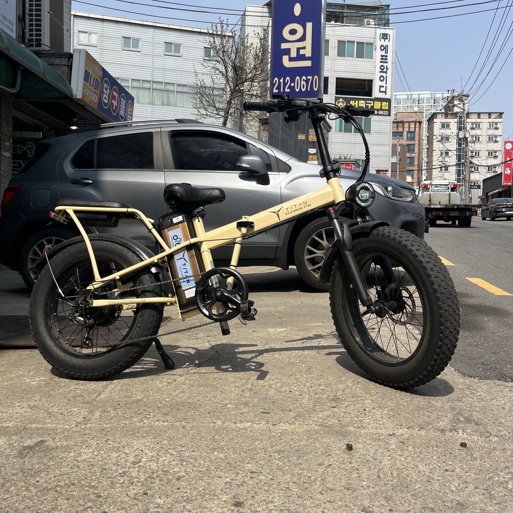 수원 전기자전거 수리 - 타이탄 750 AS 유압식 브레이크 교체