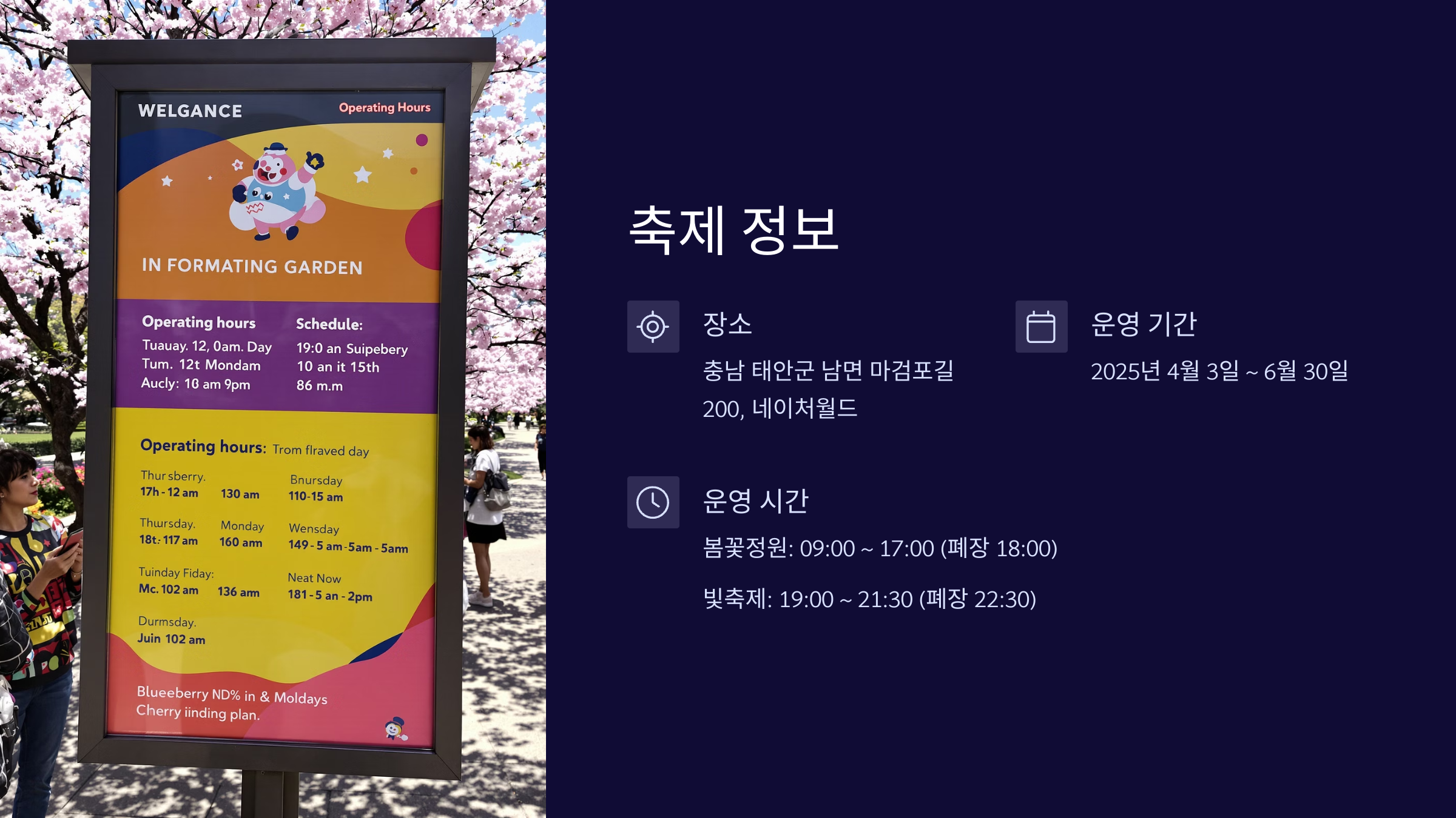 태안봄꽃정원 총정리