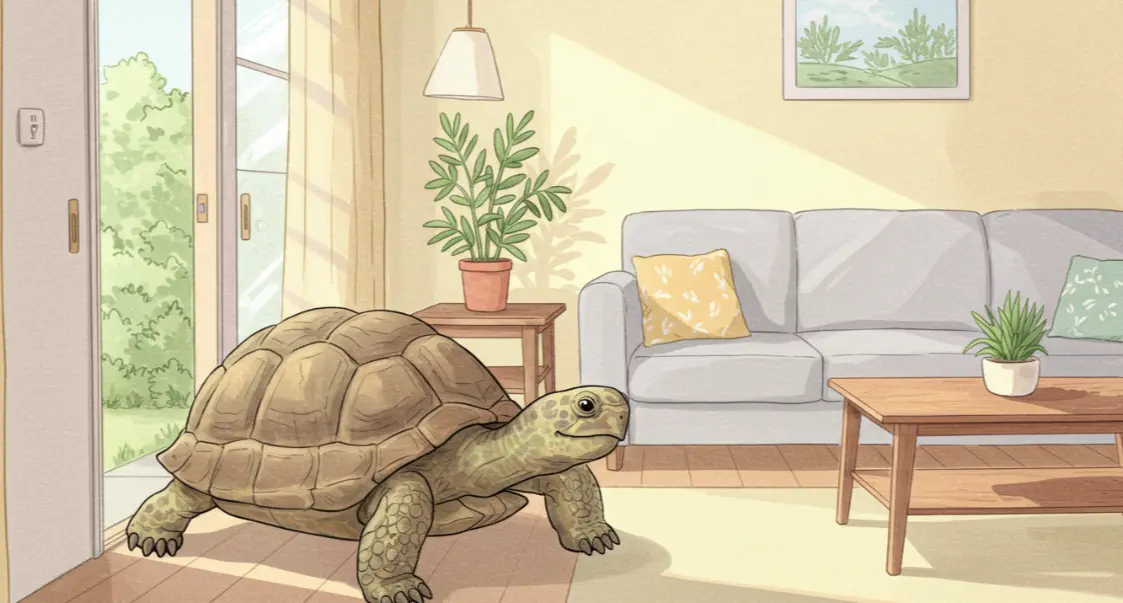 거북이가 집에 들어오는 꿈