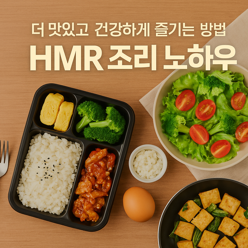가정간편식(HMR) 활용법: 바쁜 일상 속 슬기로운 식생활 전략