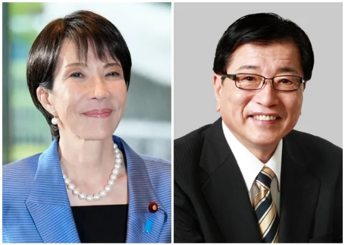 다카이치 사나에 남편