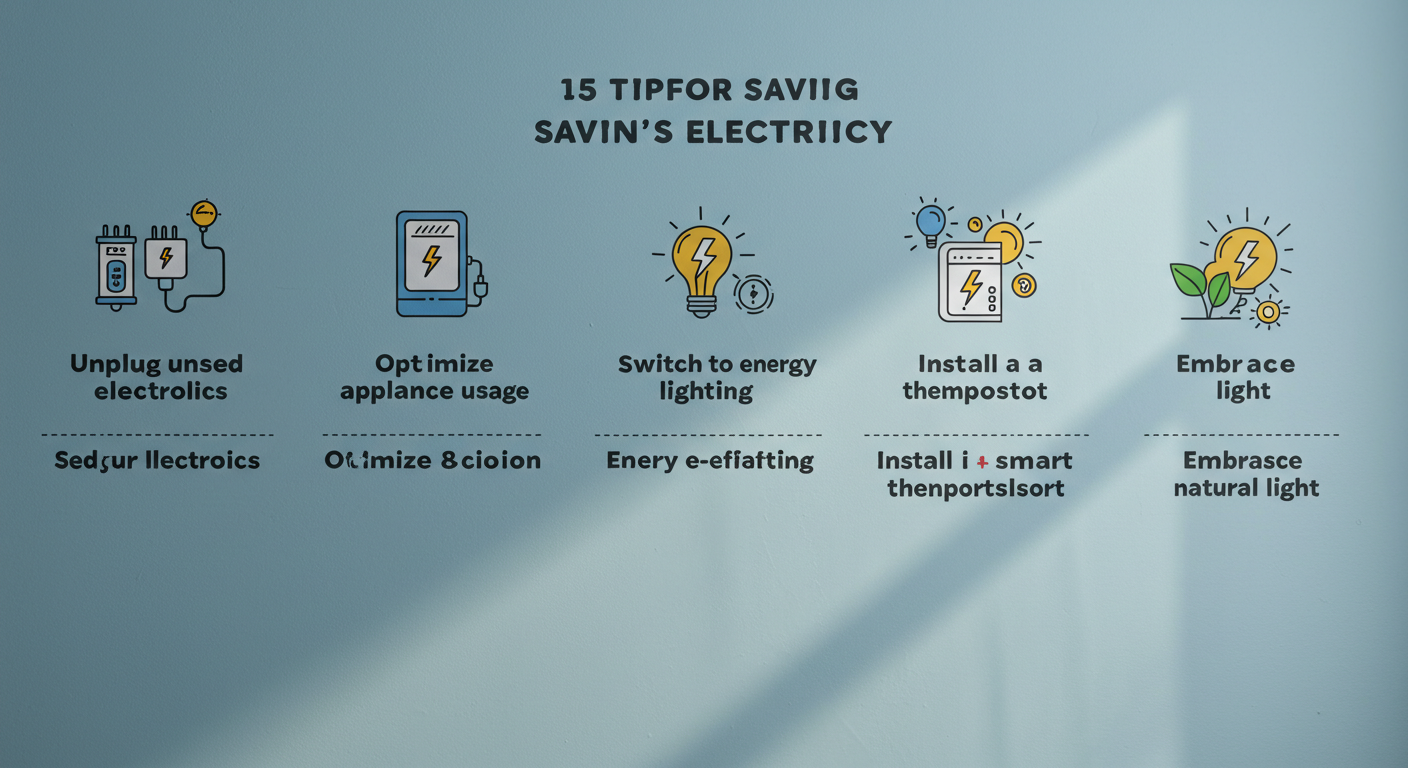 전기세 아끼는 꿀팁 5가지