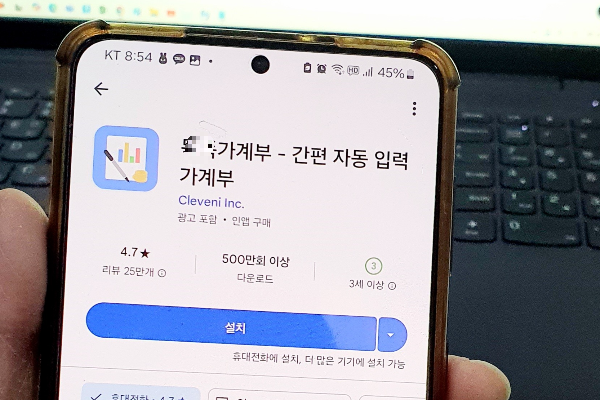 가계부 앱 사진