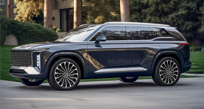 팰리세이드 풀체인지 예상도(출처:BURLAPPCAR)