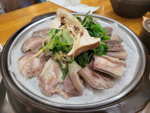 대결 맛 대 맛 흑염소 갈비 수육 vs 흑염소 갈비 전골 맛집
