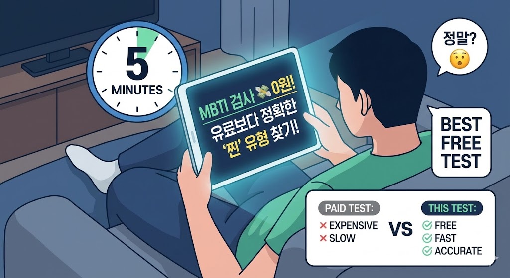 MBTI 검사 💸 0원인데 유료보다 정확?