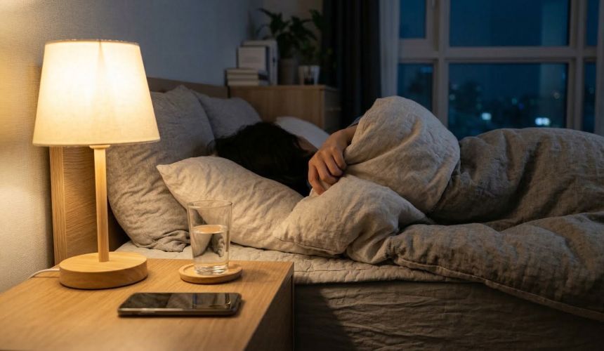 스마트폰을 내려놓고 숙면하는 침실 환경