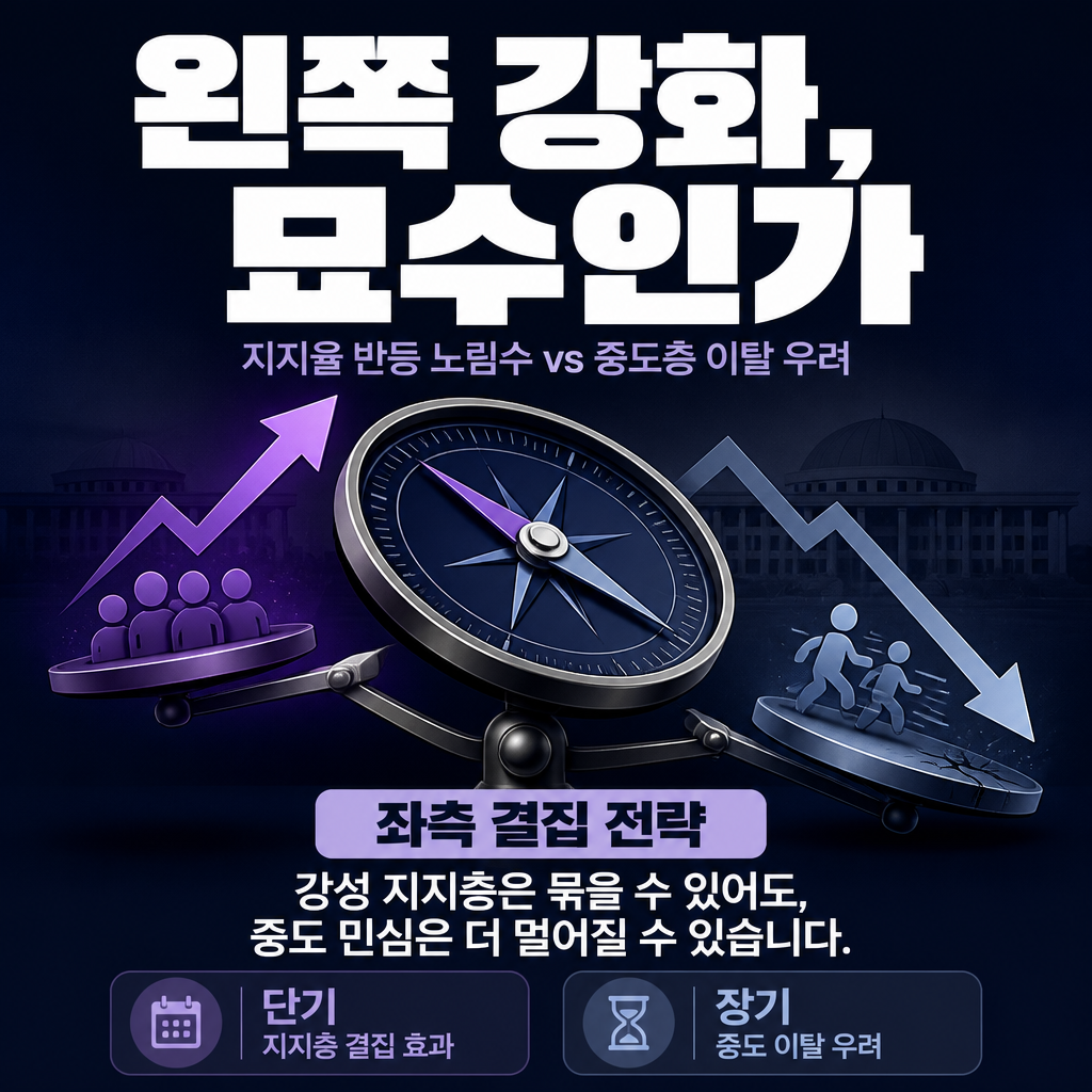 왼쪽 강화, 묘수인가