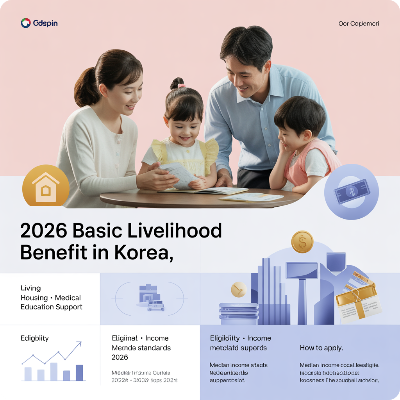 2026년 기초생활수급비 이미지