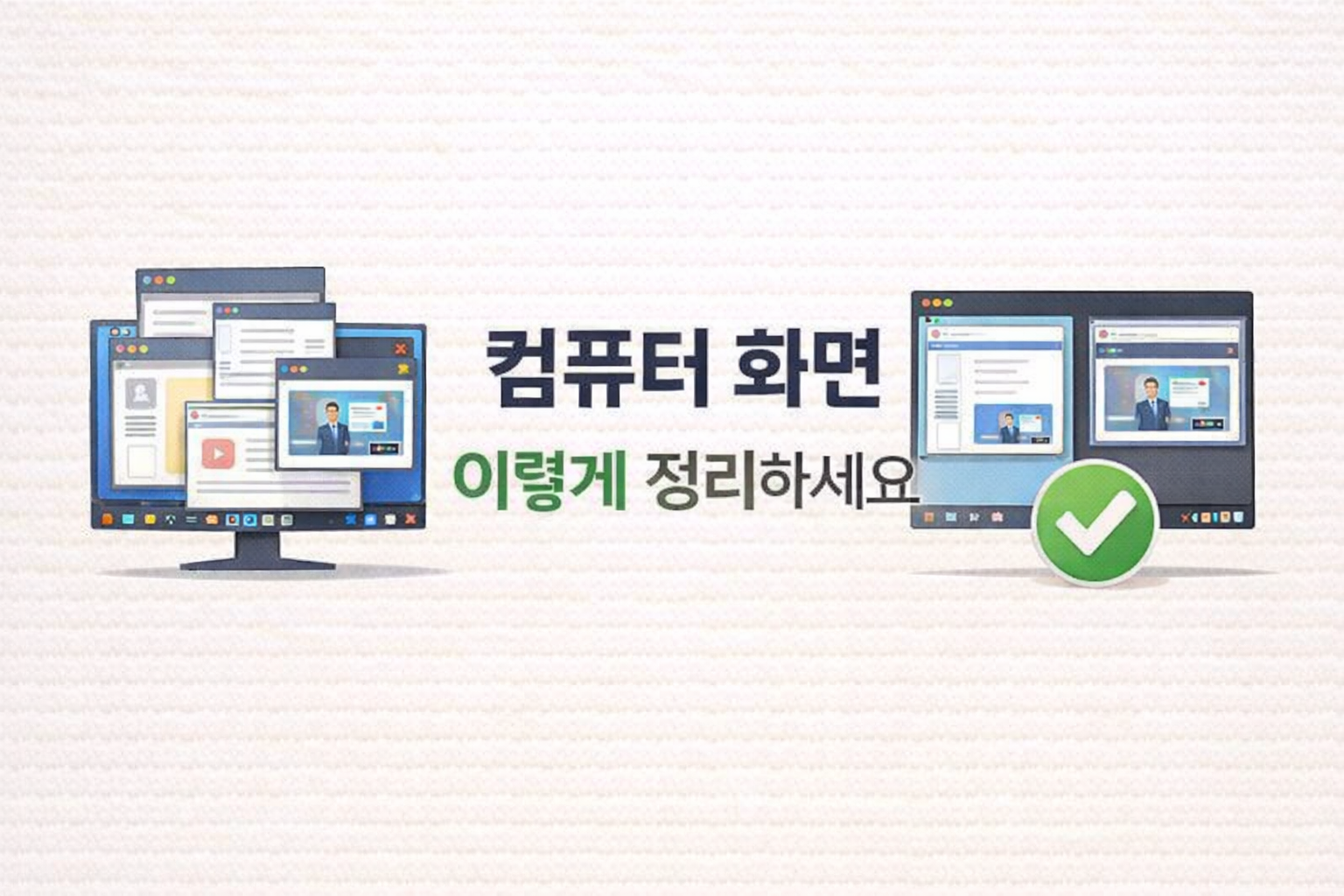 윈도우 가상 데스크톱 사용하는 방법