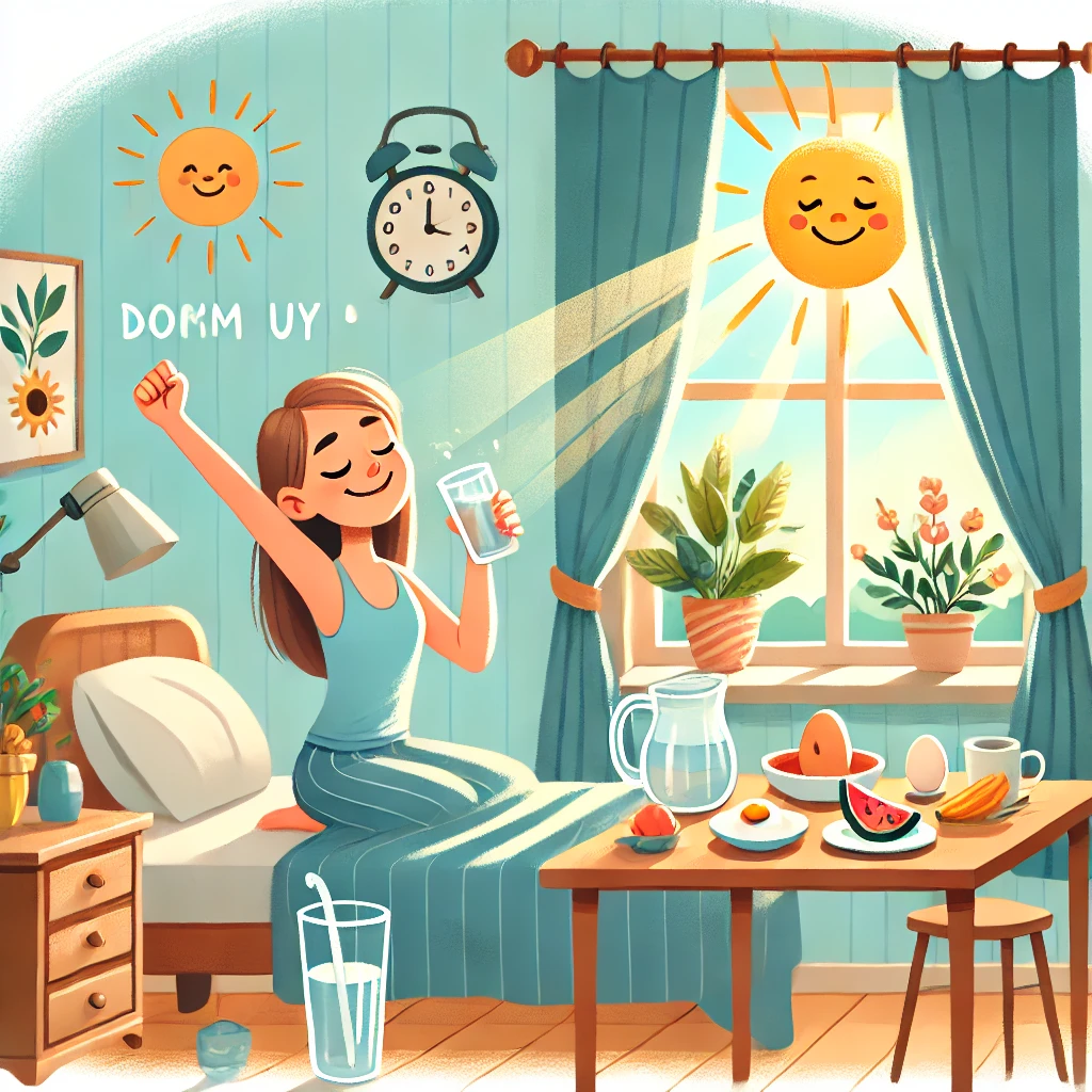 아침 루틴으로 건강