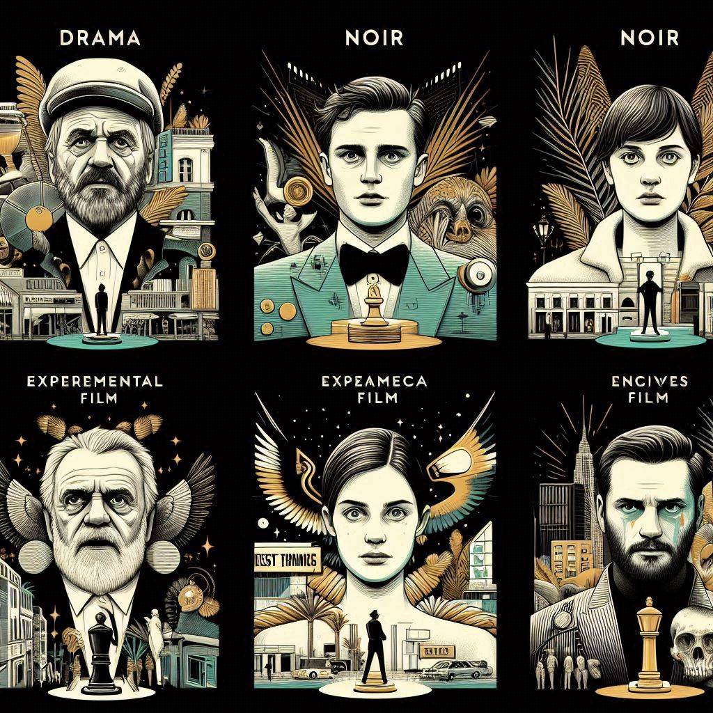칸 수상작 장르별 정리 (드라마, 누아르, 실험영화)