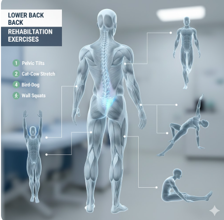 허리디스크 수술 후 재활운동