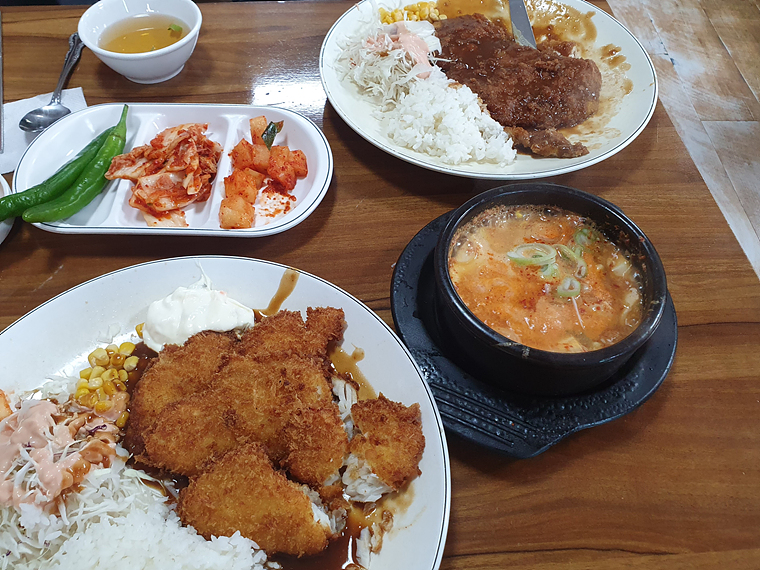남산-돈가스-돈까스-생선까스-순두부-한상