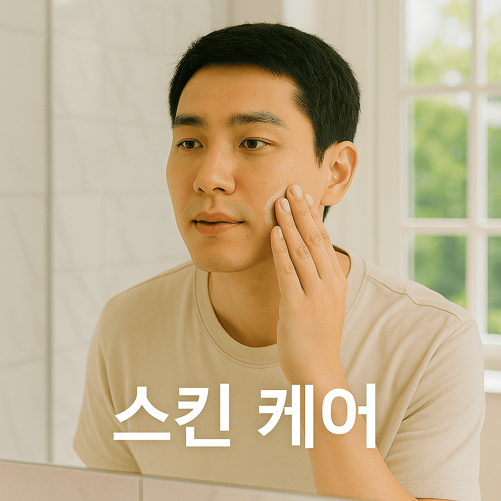 남자 피부를 위한 클렌징 &amp; 각질 제거법