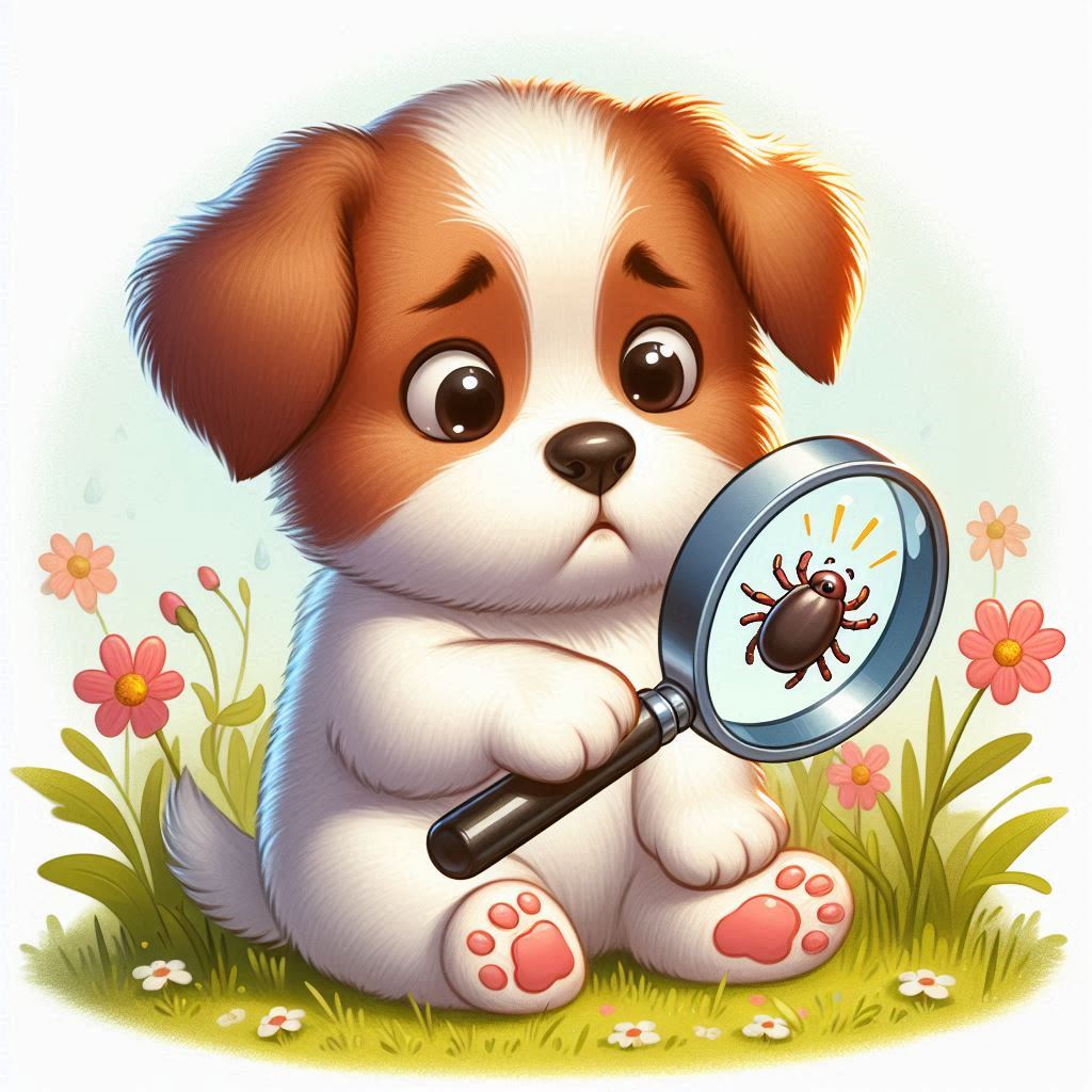 강아지 진드기4
