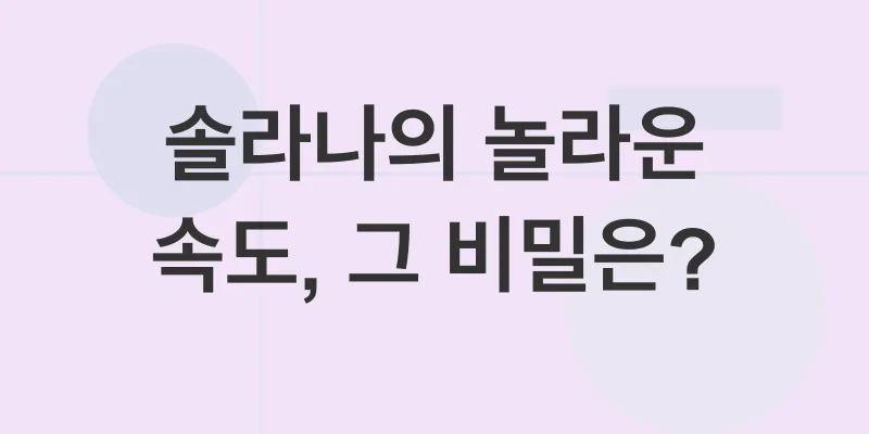 솔라나 전망_1
