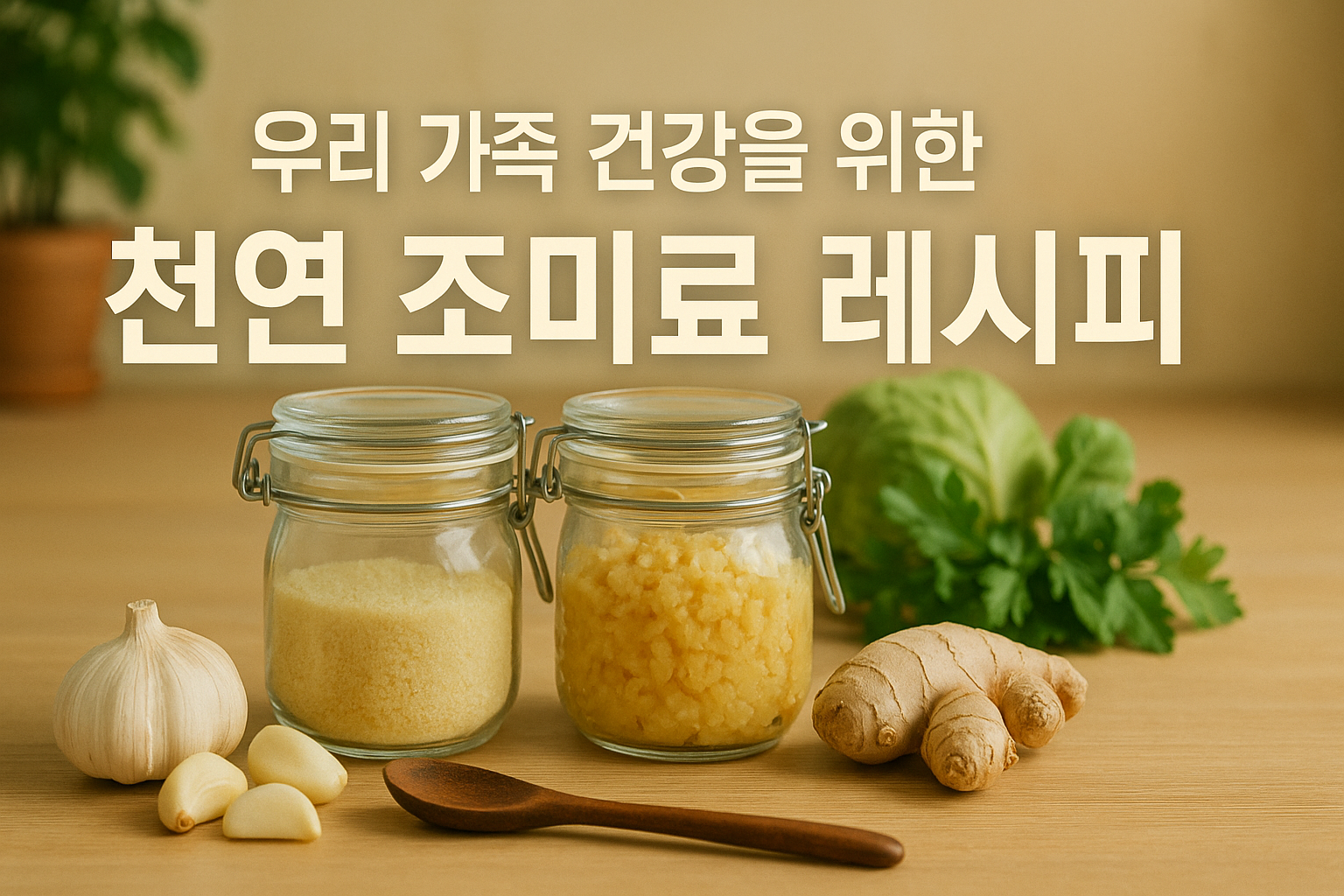 천연 조미료