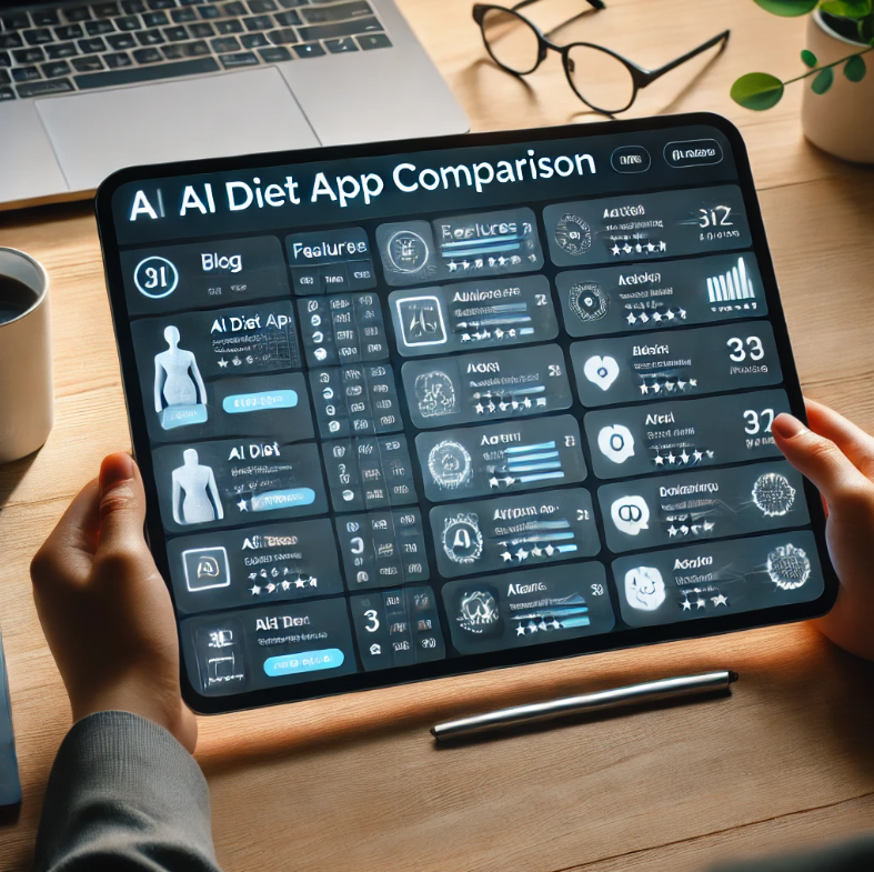 AI 다이어트 앱 비교 분석! 가장 효과적인 것은? 에 대한 이미지