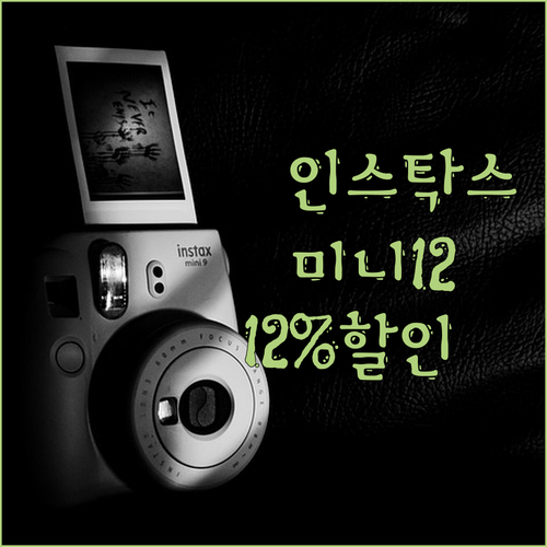 후지 인스탁스 미니12 즉석카메라, 
