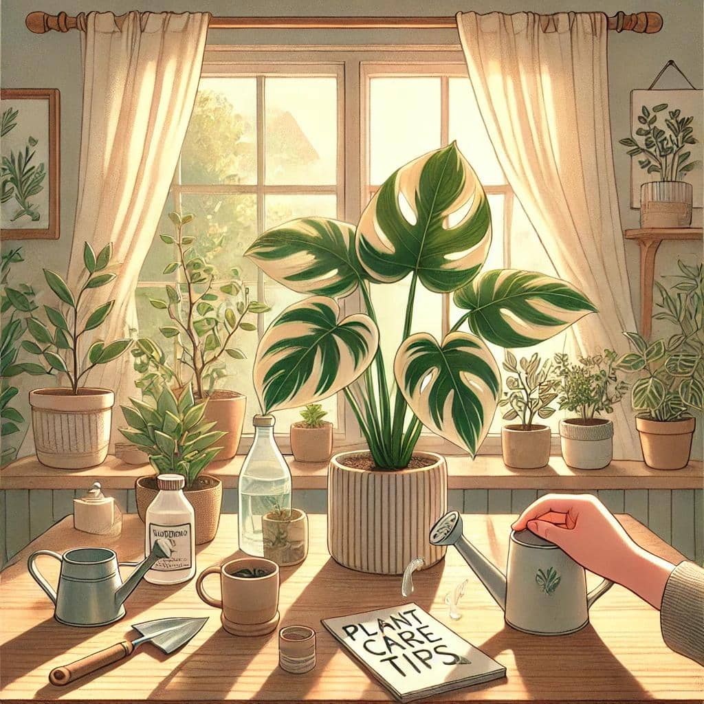 무늬종 식물 키우기 방법